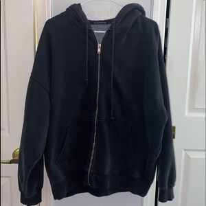 Brandy Melville Christy Zip Up Hoodie